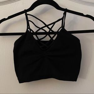 Criss cross bralette